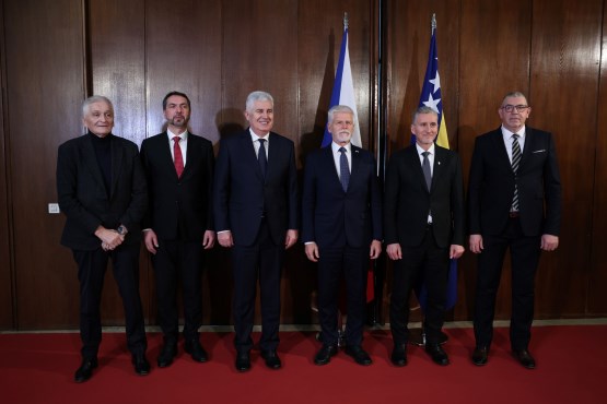 Članovi Zajedničkog kolegija oba doma Parlamentarne skupštine BiH razgovarali sa predsjednikom Češke Republike